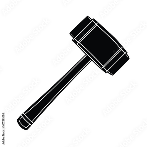 a weathered sledgehammer a tool of strength 