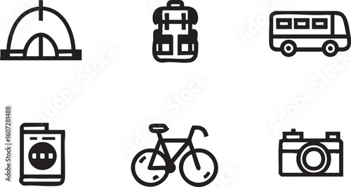 A dynamic and versatile vector graphic design suitable for various applications featuring bold colors and clean typography