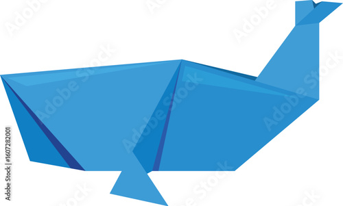 Origami whale art represents creativity and playful spirit, adding a touch of handcrafted charm to any project