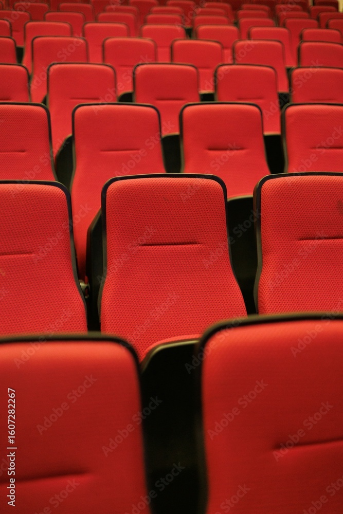 Fototapeta premium rows of chairs