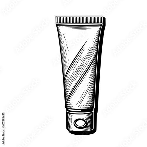 A Vector Icon of Toothpaste