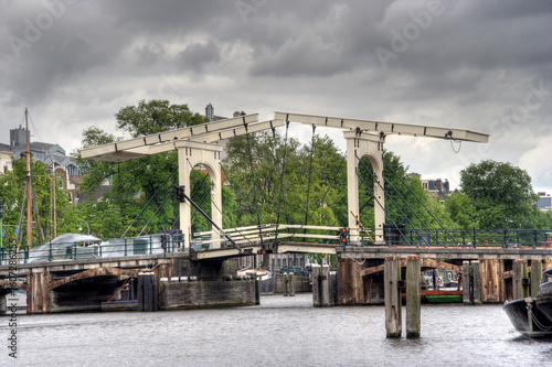 Photography Magere Brug (Skinny Bridge) in Amsterdam, The Netherlands