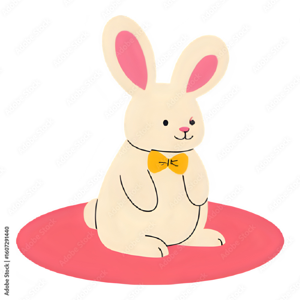 Obraz premium easter bunny with egg