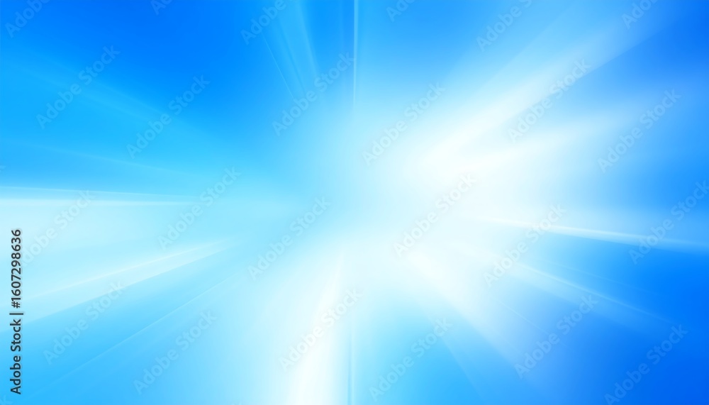 Radiant blue skyburst Radiant blue skyburst