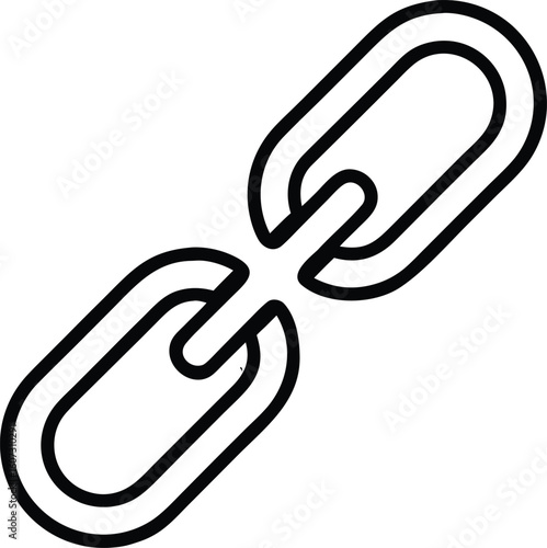 Internet URL or webpage url link icon