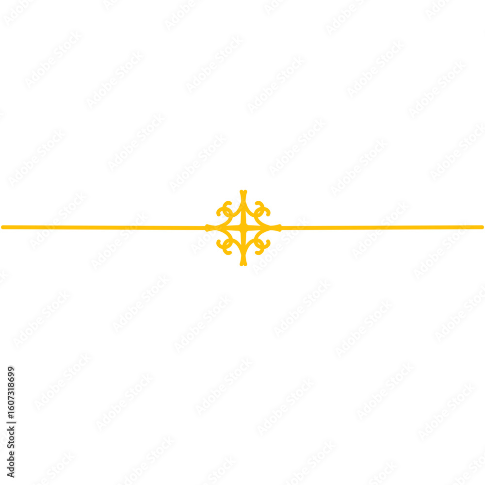Golden Line Divider Golden Line Divider