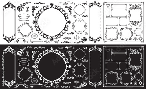 ゴージャスフレームデザインセット