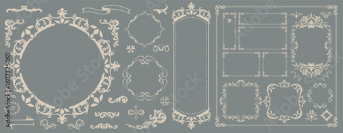ゴージャスフレームデザインセット