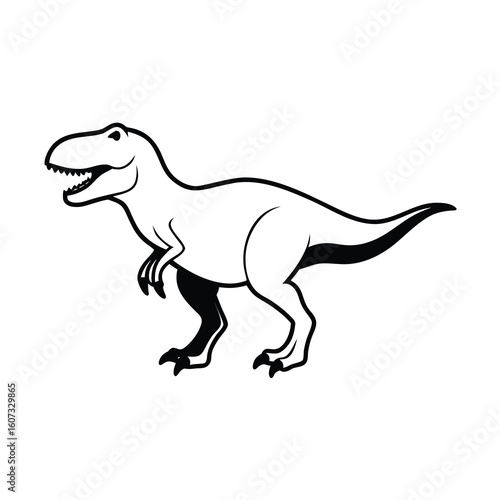 tyrannosaurus rex silhouette dinosaur Jurassic