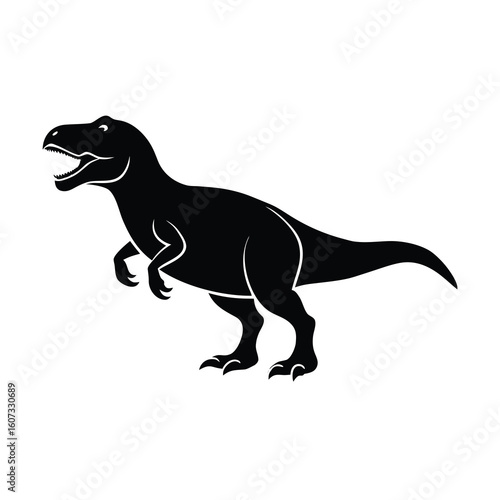 tyrannosaurus rex silhouette dinosaur Jurassic
