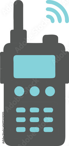 Portable Two Way Radio Communication Device Icon