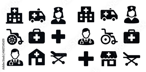Healthcare Icon Set