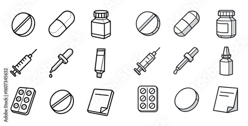 Medicine Icons Grid