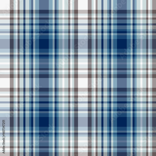 Wallpaper Mural Dark blue plaid pattern Torontodigital.ca