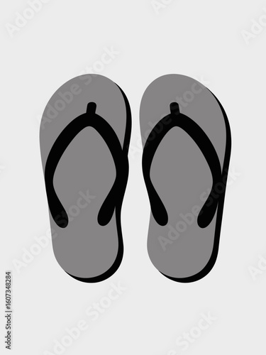 flip flops vector
