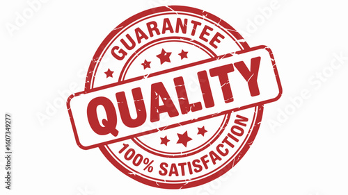 quality guarantee stamp vector