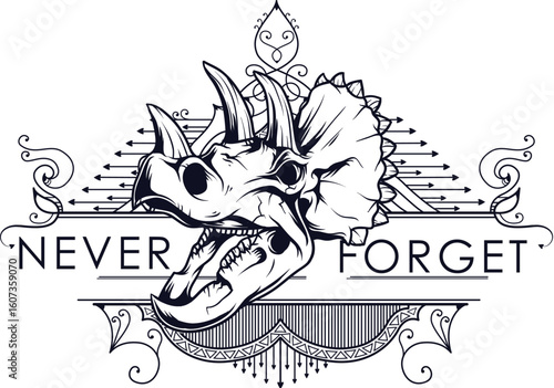 Vector illustration of a grunge skull with wings, perfect for music art or rock design