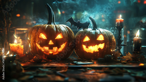 Halloween is a spooky, eerie, and chilling time of year, filled with ghostly shadows and haunted houses. Streets become foggy and dark, lit only by flickering jack-o’-lanterns carved from grinning pum