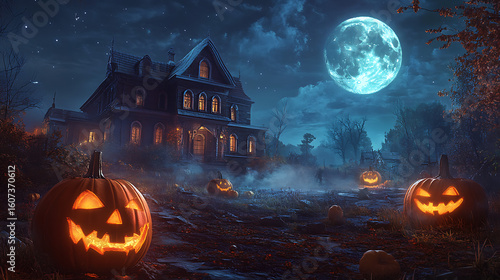 Halloween is a spooky, eerie, and chilling time of year, filled with ghostly shadows and haunted houses. Streets become foggy and dark, lit only by flickering jack-o’-lanterns carved from grinning pum