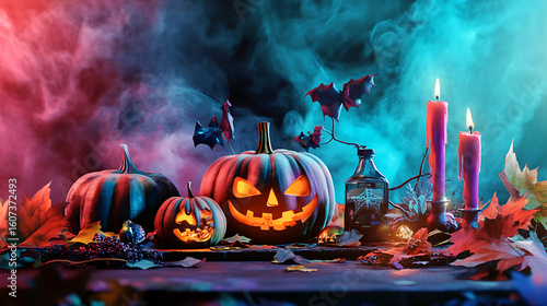 Halloween is a spooky, eerie, and chilling time of year, filled with ghostly shadows and haunted houses. Streets become foggy and dark, lit only by flickering jack-o’-lanterns carved from grinning pum