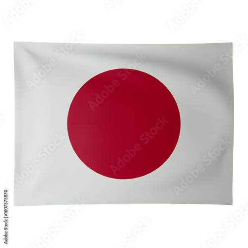 Japanese flag waving gently isolated on transparent background Free Download Japanese flag waving gently isolated on transparent background - GFXLoad