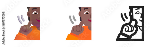 Man Tipping Hand
