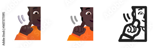 Man Tipping Hand
