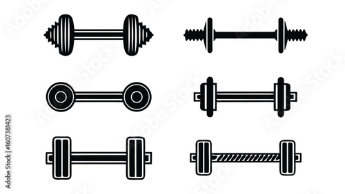 Sports graphics illustration collection icons set