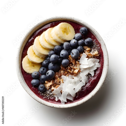 Acai Bowl with Fruit and Coconut