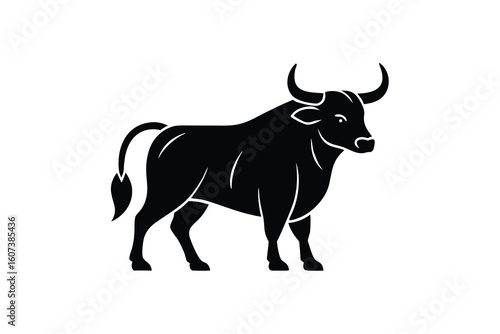 bull market icon vector icon