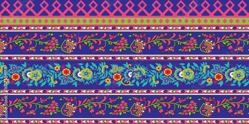 Beautiful seamless cross stitch pattern.geometric ethnic oriental pattern traditional background.