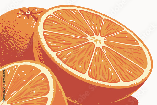  uicy orange, realistic close-up, photorealistic, high definition, hyper detailed, smooth skin, vibrant colors, 8k, cinematic lighting