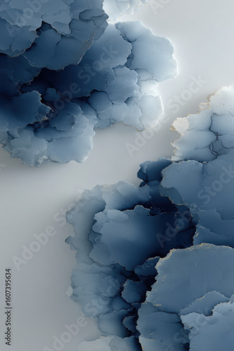 dive into contemplative thoughts about future through blend of abstract forms and textures