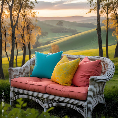 Upscale Balcony Overlooking the Golf Course