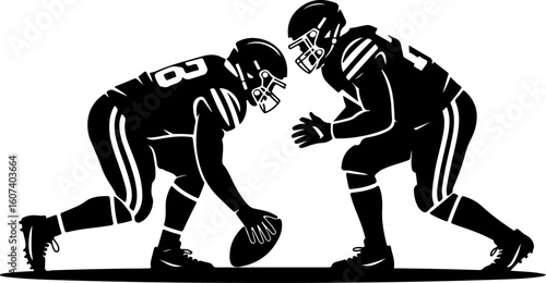 American football, team sport, huddle, Vector bundle