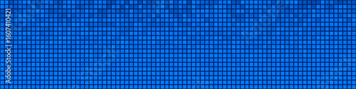 Digital tech seamless background, glowing pixel matrix for AI, coding, blockchain, fintech, cybersecurity BG, software, app UI, presentations, data backdrop. Vector illustration.