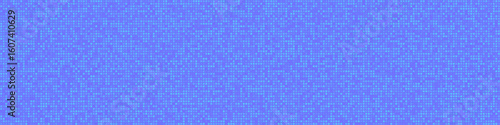 Abstract blue background pixel light pattern BG for finance tech, artificial intelligence, machine learning, software engineering, cyber security. Vector backdrop