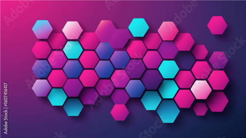 Colorful abstract background with glowing balloons and festive light effects