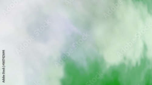 White clouds motion graphic clouds effects on green Sky, Cloud, Transition, Smoke, Storm, Weather, Nature, Rain,