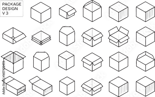 Various packaging box designs boxes containers