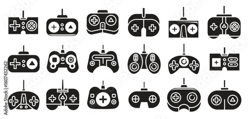 game controller and game pad icons