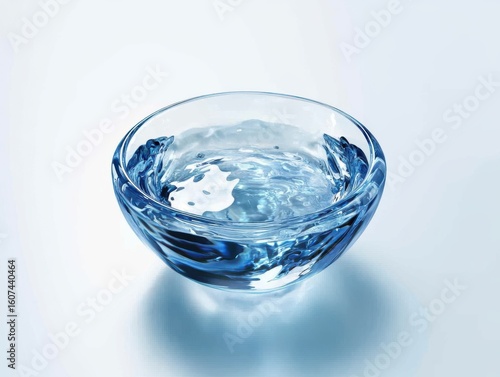 Wallpaper Mural Clear water in a glass bowl Torontodigital.ca