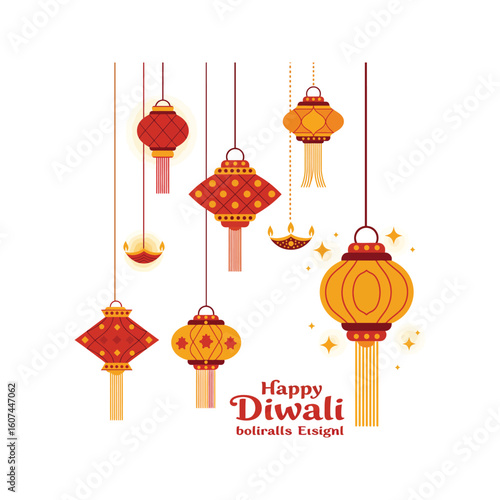 Chinese New Year Decoration

Vibrant Chinese New Year lanterns illuminate a festive holiday celebration, perfect for a greeting card design illustrating the season's joyful new year