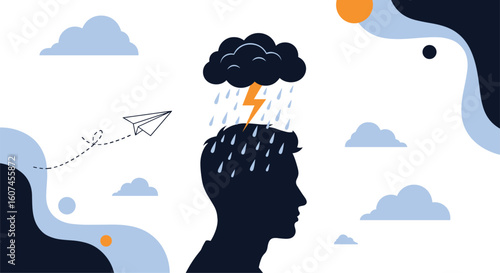 Experiencing internal turmoil and overcoming mental health challenges through psychological support and self discovery