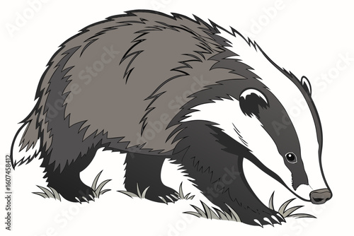 vector illustration of a bear