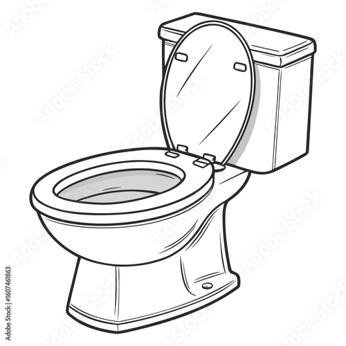 toilet bowl vector
