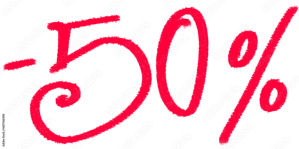 Ffty percent off Ffty percent off