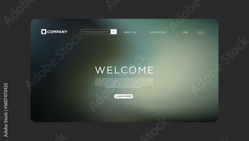 Engaging website template with modern design for business, showcase your brand with ease using this layout