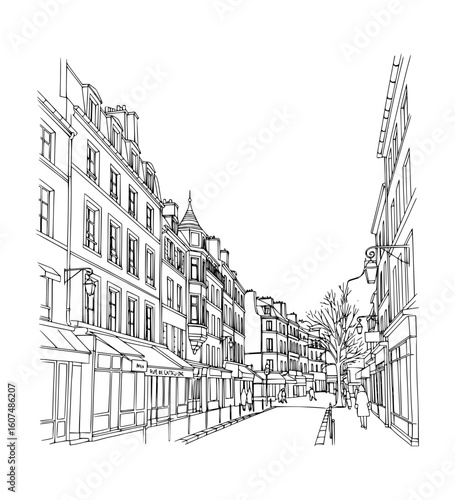 Fotografía Rue de Castiglione, Paris - Connects Rue de Rivoli and Place Vendôme