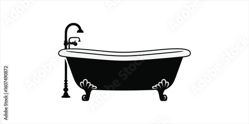 illustration of a bathroom with a shower